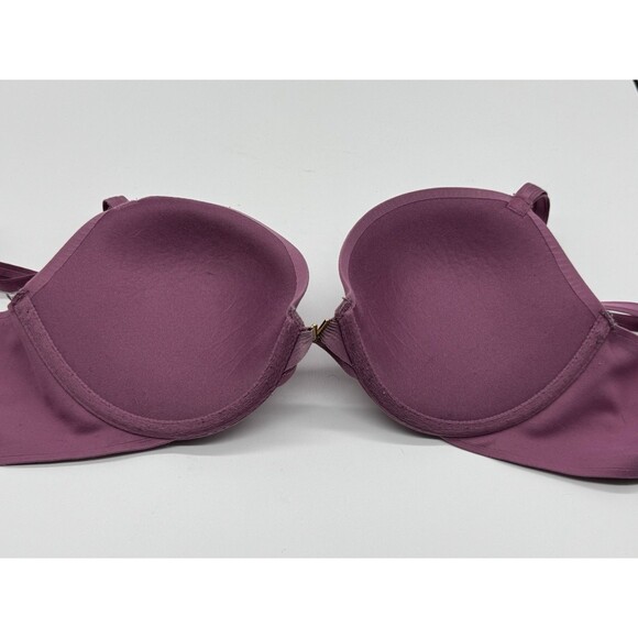 Victoria Secret Push Up Bra 32DD Purple EUC - Picture 3 of 5